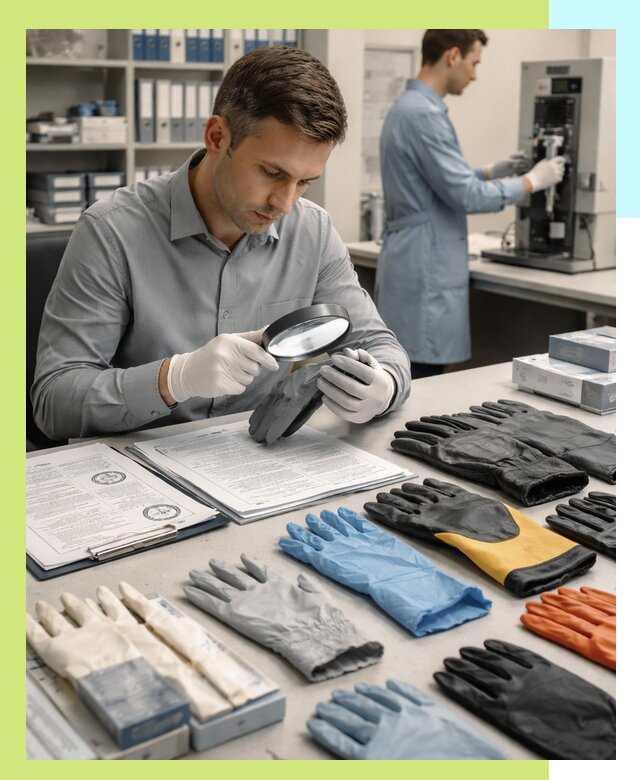 Сертификация перчаток и средств защиты продукции в Электростали