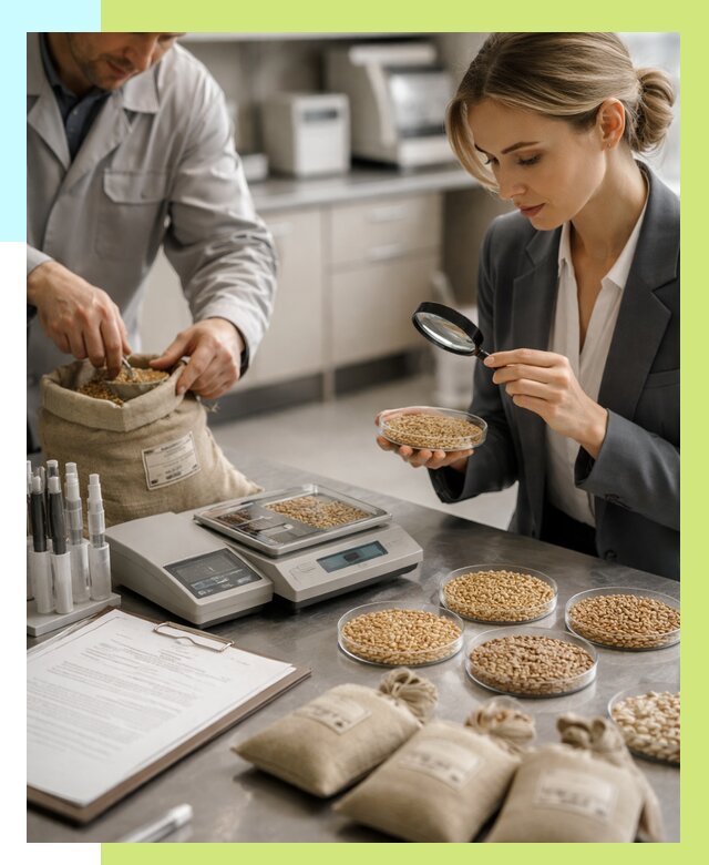 Сертификация зерна в Электростали по цене от 15195 р. | Алешин-Элк