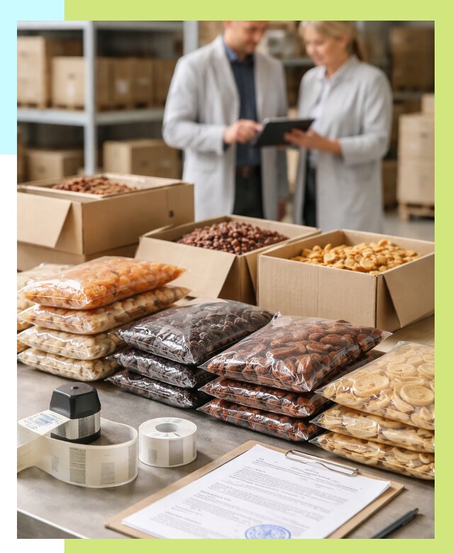 Сертификация сухофруктов в Электростали от 12156 р. | Алешин-Элк под ключ