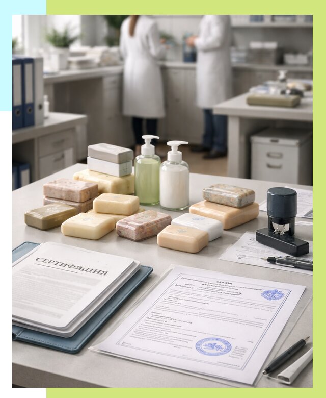 Сертификация мыла и сертификат на мыло в Электростали от 12156 | Алешин-Элк