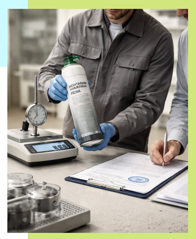 Сертификация монтажной пены в Электростали от 15195 р. | Алешин-Элк