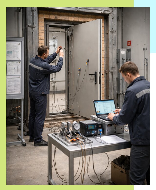 Сертификация противопожарных дверей в Электростали по ГОСТ и ТР