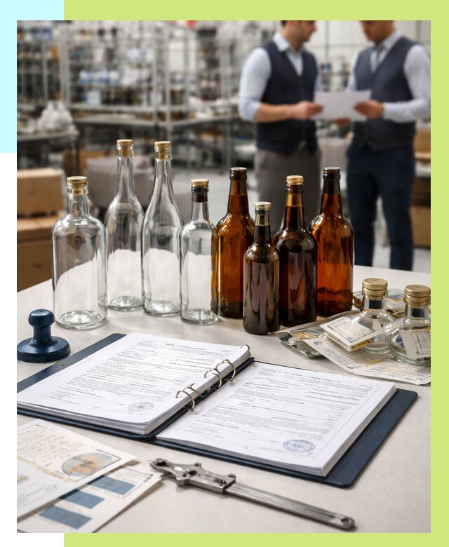 Сертификация стеклянных бутылок в Электростали от 25325 р. | Алешин-Элк