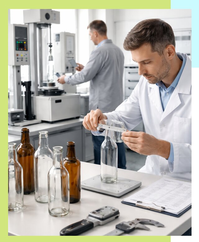 Сертификация стеклянных бутылок и сопутствующей упаковки в Электростали