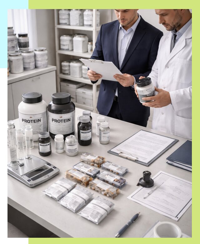 Сертификация спортивного питания в Электростали от 15195 р., Алешин-Элк