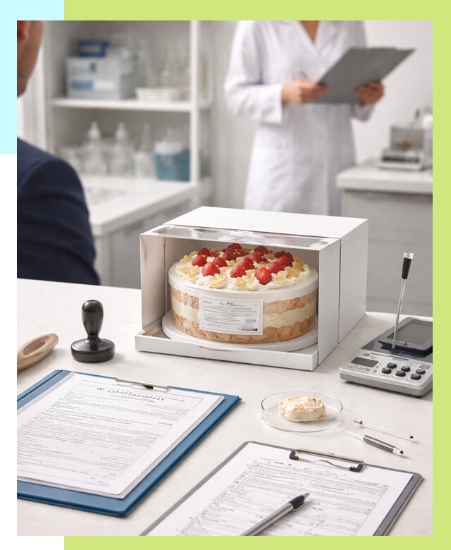 Сертификация тортов в Электростали от 9117 р. заказать | Алешин-Элк