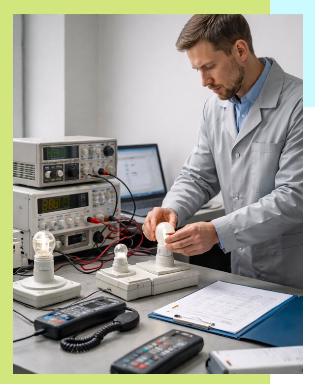 Сертификация ламп и светильников в Электростали по нормативам