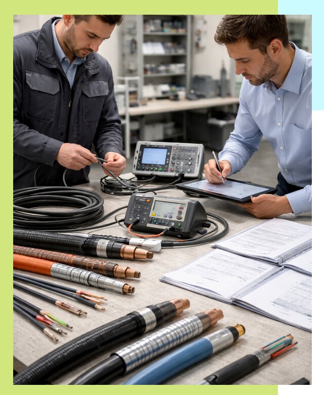 Сертификация кабеля и электропроводки в Электростали под ключ