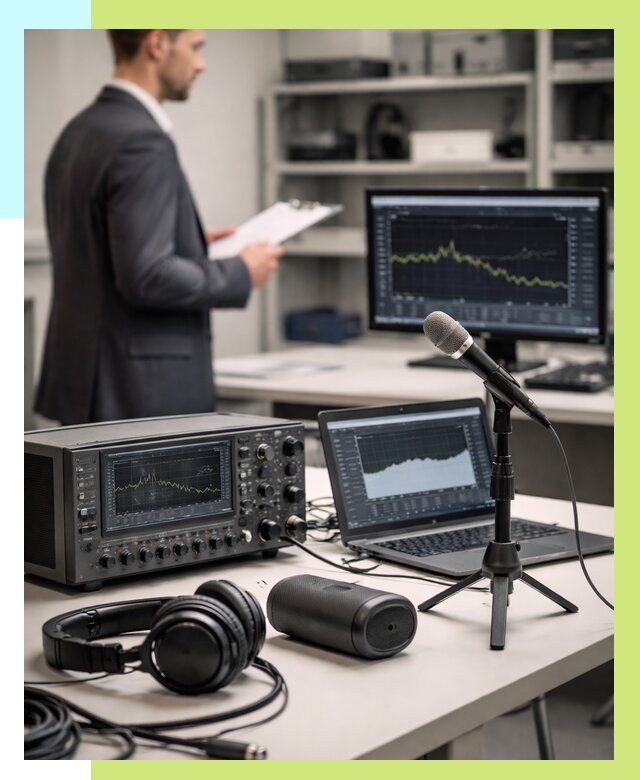 Сертификация аудиотехники в Электростали от 15195 р., Алешин-Элк