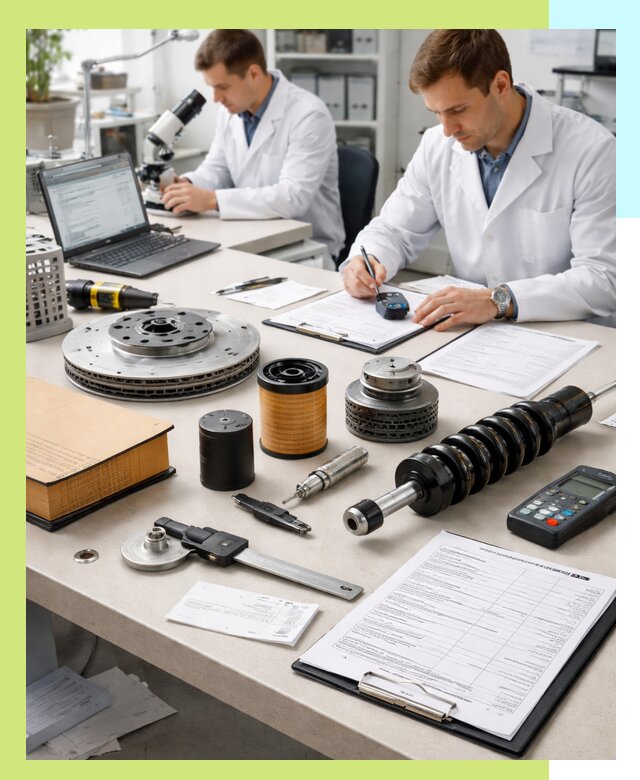 Сертификация автозапчастей и комплектующих в Электростали по ГОСТ