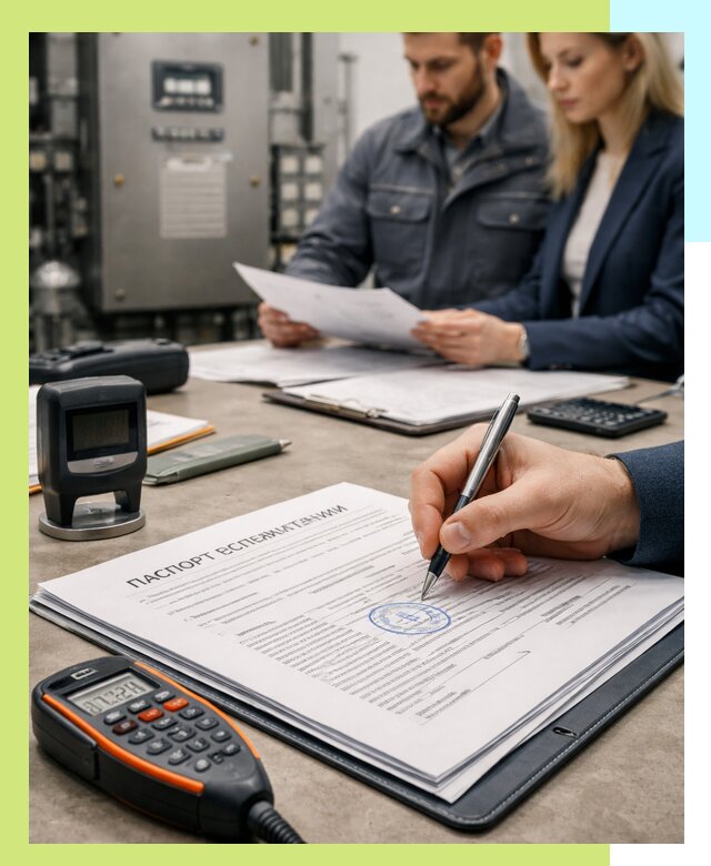 Оформление паспорта эксплуатации оборудования в Электростали