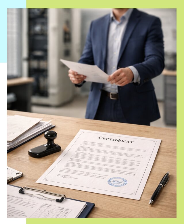 Сертификат на оборудование в Электростали от 15195 р. | Алешин-Элк