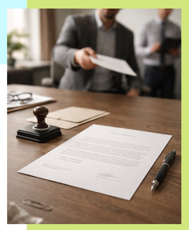 Отказное письмо по сертификации в Электростали от 3546 р. | Алешин-Элк