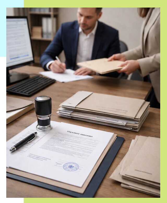 Отказное письмо для таможни в Электростали от 3039 р, Алешин-Элк