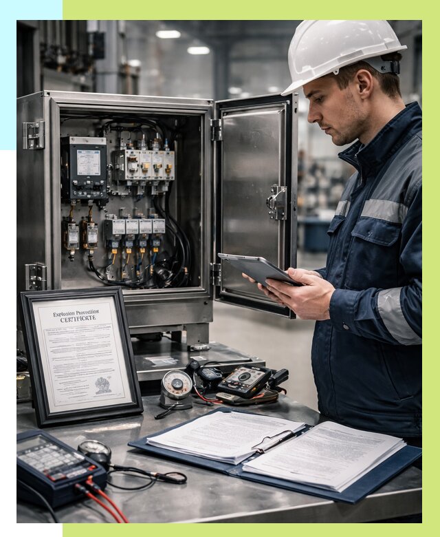 Сертификат взрывозащиты в Электростали от 45585 р. | Алешин-Элк