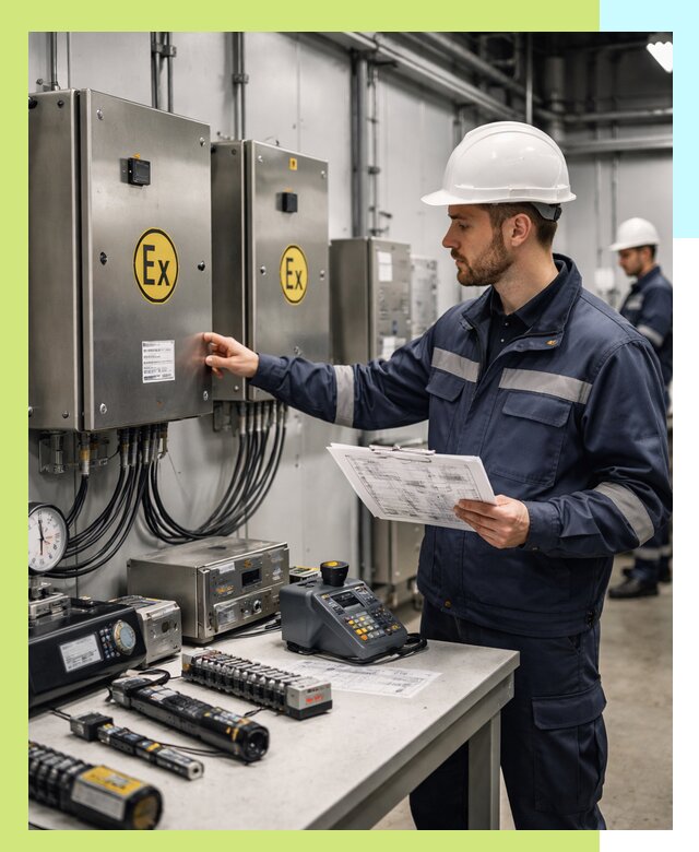 Сертификат взрывозащиты промышленного оборудования в Электростали