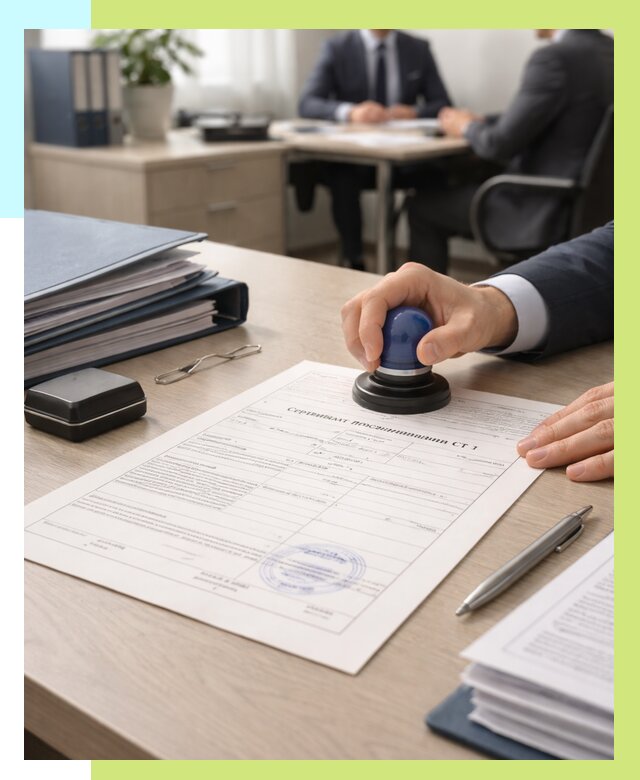 Сертификат происхождения СТ 1 в Электростали от 4559 р. | Алешин-Элк