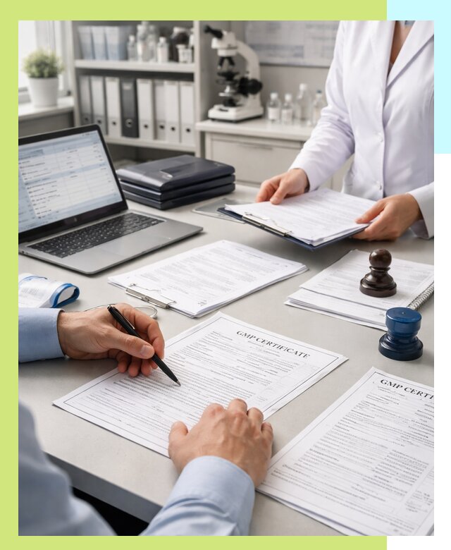 Оформление сертификата GMP в Электростали для фармпроизводства