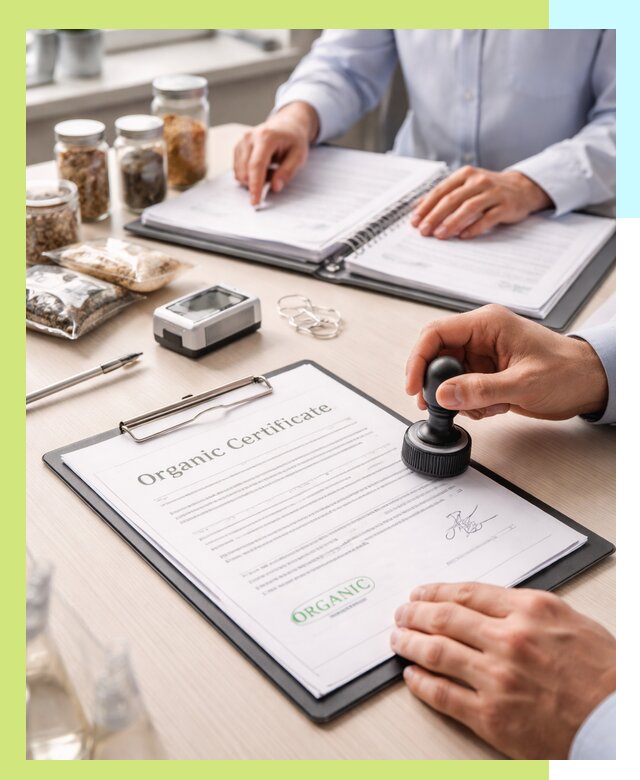 Получение органик сертификата для продукции в Электростали