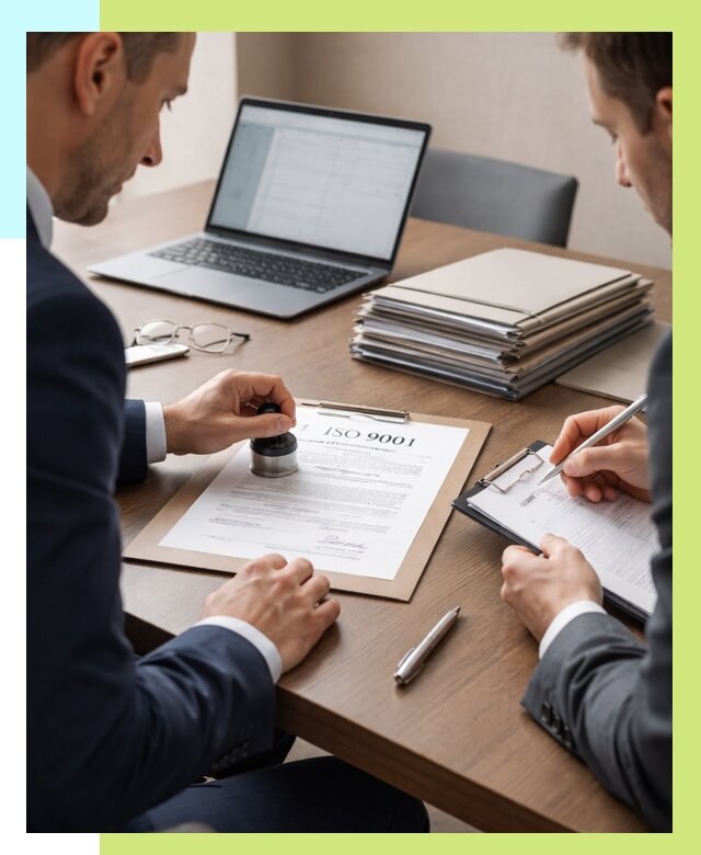 Сертификат ISO 9001 в Электростали купить от 81040 р. | Алешин-Элк