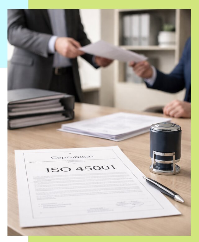 Сертификат ISO 45001 в Электростали под ключ от 45585 р. | Алешин-Элк
