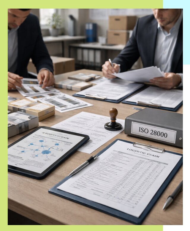 Получение сертификата ISO 28000 по безопасности цепи поставок в Электростали