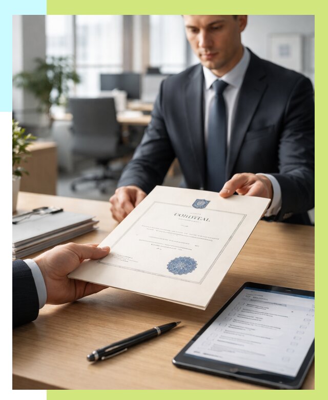 Сертификат ISO 30301 в Электростали от 35455 р. | Алешин-Элк - под ключ