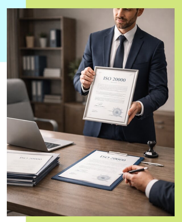 Сертификат ISO 20000 в Электростали под ключ от 121560 р., Алешин-Элк