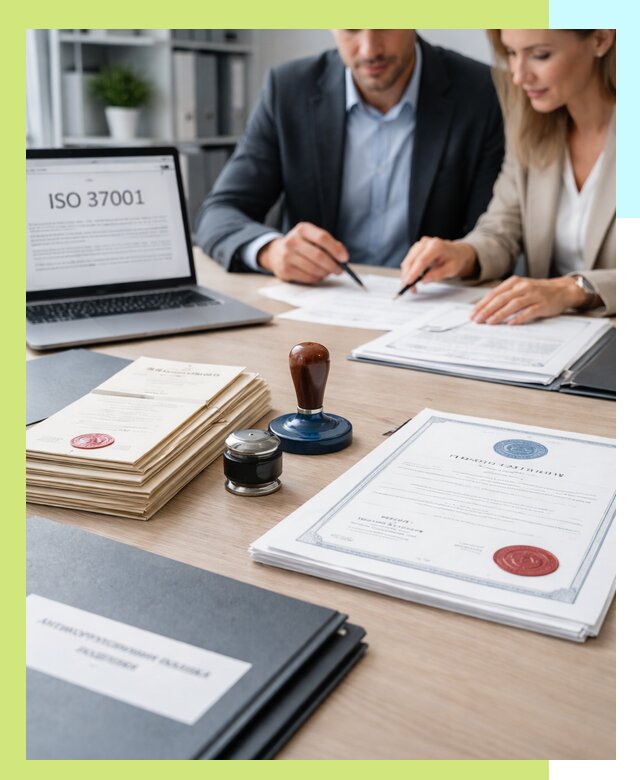Получение сертификата ISO 37001 по системе борьбы с коррупцией в Электростали