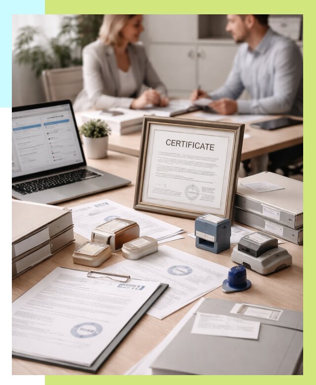 Сертификация компании в Электростали от 45585 р. | Алешин-Элк — заказ